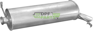 Tłumik końcowy Citroen C5 1.8i -16V  2.0i -16V 2.0HPi -16V  00-02, Polmo 04.263 A, OE 1726.HL