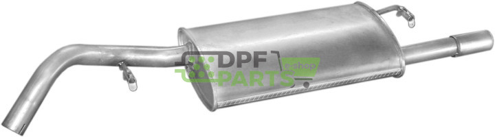 Koncový tlumič výfuku Ford Escort 1.6i-16V HB kat  95-, Polmo 08.116 A, OE 1033670 1044737 1093923 7331761