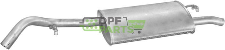 Koncový tlumič výfuku Ford Escort 1.6i 16V SDN kat  95-, Polmo 08.118 A, OE 1033685 1044739 1093924 7331762