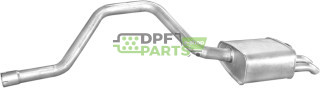 Koncový tlumič výfuku Ford Mondeo 1.8TD combi 96 -00, Polmo 08.592 A, OE 1026359 1026385 1036192 1059925 1063257 1091695 1118684