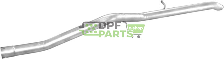 Koncová rura Ford Transit 2.0 Di TD SWB 75KM 85KM 08/00, Polmo 08.599 A, OE 4096135