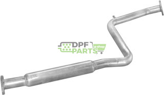 Střední tlumič Mazda MX6 2,5-V6-24V 91-96 , MAZDA 626 2,5-V6-24V 91-97, Polmo 12.17 A, OE KL05-40-300C KL05-40-300D