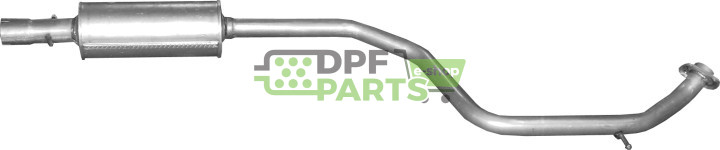 Střední tlumič Mazda 5 1.8i/2.0i, Polmo 12.21 A, OE LFZ22055XB LFZ22055XC