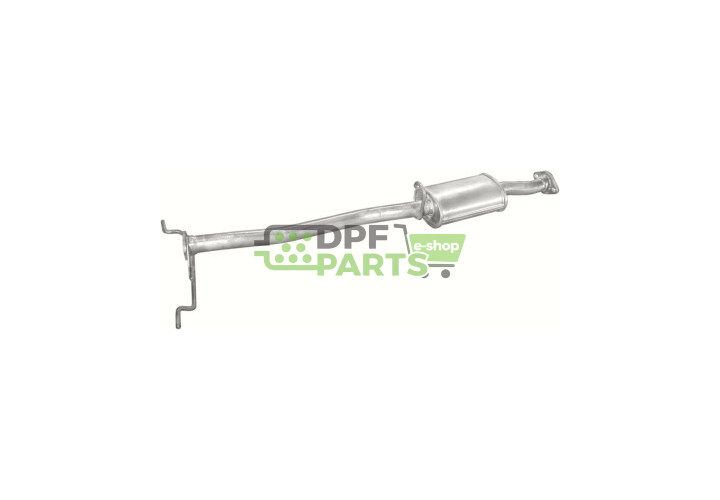 Střední tlumič MAZDA 323 86-95 1.3/1.6 HB/SDN/kombi, 12.45 A, B601-40-300 B601-40-300A B601-40-300B B601-40-300C