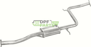 Střední tlumič MAZDA 323 89-94/323F 89-94  1.6i kat, 12.51 A, B689-40-300