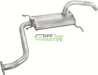 Koncový tlumič MAZDA 323 80-85 1.1/1.3/1.5, 12.58 A, E580-40-100 E580-40-100A E580-40-100C