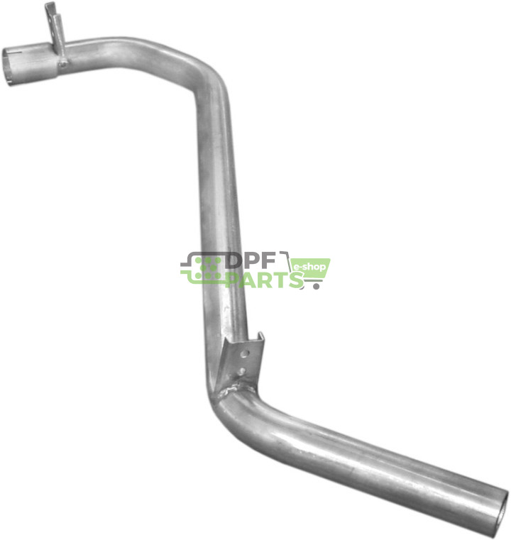 Koncová trubka Mercedes MB100D 88-95 SWB 2450, Polmo 13.249 A, OE 6314902121