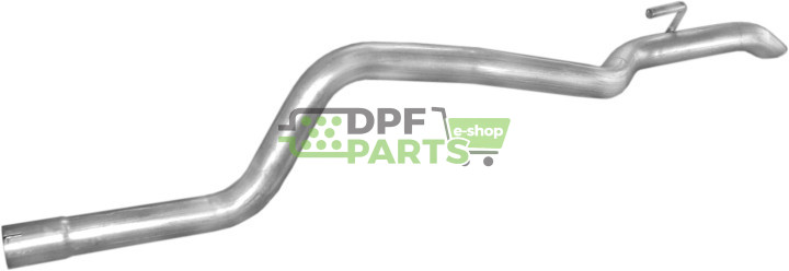 Koncová trubka Mercedes Sprinter 95- 2.3D SWB, Polmo 13.258 A, OE 9014900121