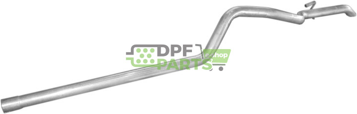 Koncová trubka Mercedes Sprinter 95- 2.3D LWB, Polmo 13.259 A, OE 9014900221