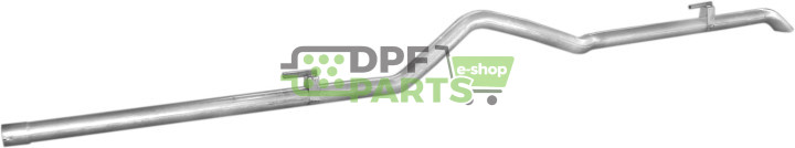 Koncová trubka Mercedes Sprinter 312D 2.9TD 95- XLWB4025, Polmo 13.272 A, OE 9014901021 9014904121