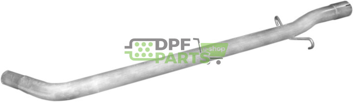 střední tlumič výfuku Mercedes E220 - T210 2.2CDi kombi 06/98 - 04/03, Polmo 13.274 A, OE 210 490 39 21