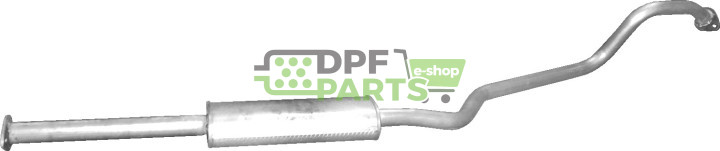 Tłumik środkowy Nissan Almera 2.2 Td Turbo Diesel Hatchback 02/00-02/03, Polmo 15.368 A, OE 20300-5M570 20300-5M571