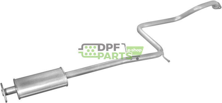 Tłumik środkowy Nissan Almera 2.0D hetch. sedan  07/95 -04/00, Polmo 15.370 A, OE 20300-0M700