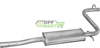 Tłumik środkowy Alfa Romeo 33 83-92 1.7/1.7ie, Polmo 16.11 A, OE 542544 544373 60504299 60537136 700375 701758 705396