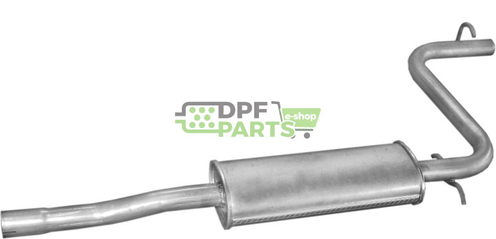 Tłumik środkowy Alfa Romeo 33 83-92 1.7/1.7ie, Polmo 16.11 A, OE 542544 544373 60504299 60537136 700375 701758 705396