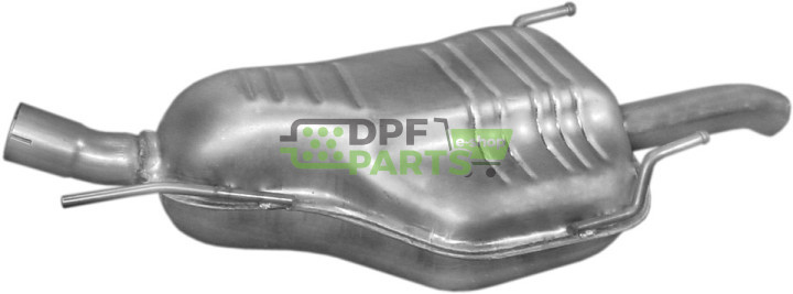 Koncový tlumič výfuku Opel Zafira A 2.0/2.2 DTi TD 03-04, Polmo 17.322 A, OE 58 52 443