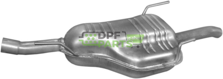 Koncový tlumič výfuku Opel Astra 2.0 DTi kombi rozšíření, Polmo 17.323 A, OE 854249