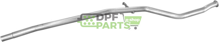 Tr. středová Peugeot 206 1.4 09/98-01 trubka opravná, Polmo 19.196 A, OE 