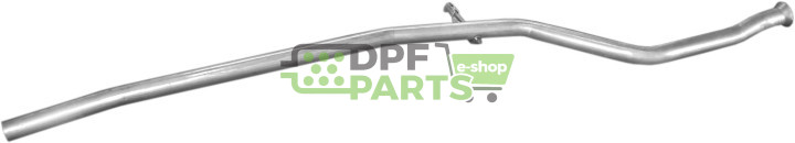 Tr. středová Peugeot 206 1.4 09/98-01 trubka opravná, Polmo 19.197 A, OE 