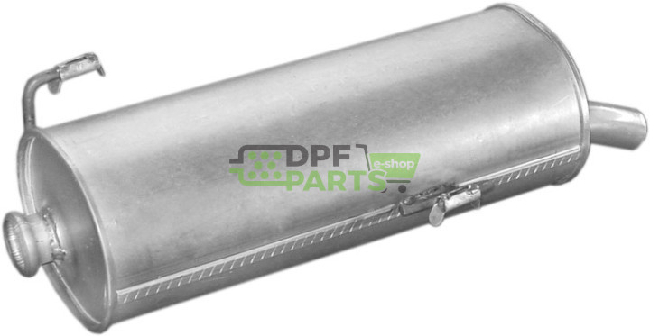 Koncový tlumič výfuku Peugeot 206 1.9D 98-, Polmo 19.199 A, OE 1726.Y2