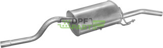 Koncový tlumič výfuku Renault Thalia 1.4i 01-, Polmo 21.275 A, OE 82.00.043.367