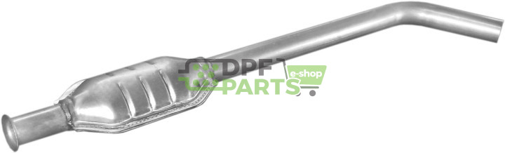 Střední tlumič výfuku Renault Megane 1.6i 16V/1.8i 16V 99- KAT, Polmo 21.277 A, OE 77.00.422.936 82.00.187.969