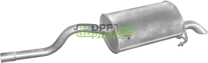 Koncový tlumič výfuku Renault Clio II 1.6 98-, Polmo 21.280 A, OE 7700419035