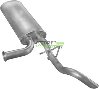 Koncový tlumič výfuku Renault Master II 2.5D 97-01, Polmo 21.283 A, OE 7700314823