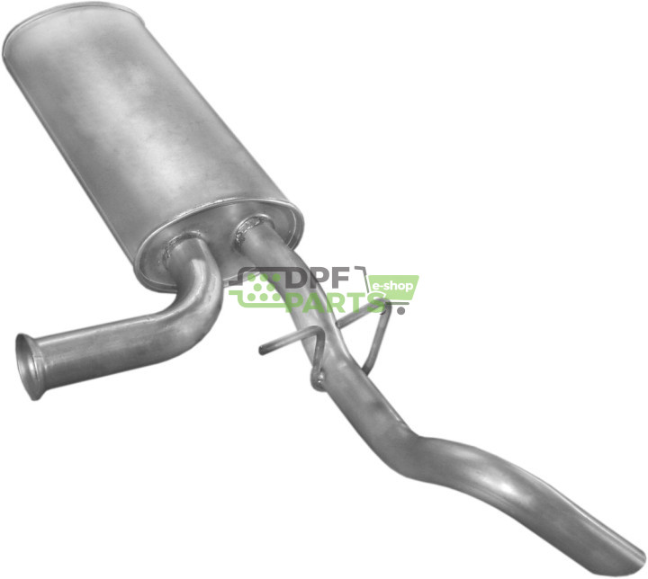 Koncový tlumič výfuku Renault Master II 2.5D 97-01, Polmo 21.283 A, OE 7700314823