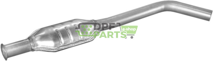 Střední tlumič výfuku Renault Megane 1.6i -16V 1.9dCi TD 98-10/02, Polmo 21.288 A, OE 82 00 187 970