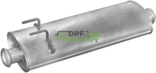 Střední tlumič výfuku Renault Master II Opel Movano 1.9dCi TD 2.2dCi TD 2.5dCi TD 00-, Polmo 21.292 A, OE 44 01 372 8200062466