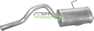 Koncový tlumič výfuku Renault Espace III MPV 2.0i 10/96-00 2.0i -16V 98-00 SWB, Polmo 21.297 A, OE 60.25.310.950