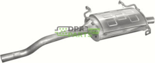 Koncový tlumič výfuku SUZUKI Swift 3D 5D 88-00 1.0/1.0i  (287-101=25.01+25.02), 25.02 A, 1430066E20 1430070C00 1430070C70