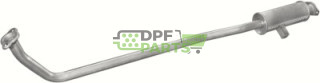 Střední tlumič výfuku SUZUKI Alto/Maruti 86-94 796, 25.06 A, 1419084301