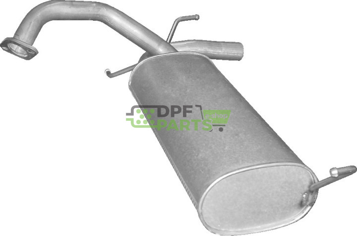 Koncový tlumič výfuku Suzuki SX4 1.6/1.9 TD DDiS   Fiat Sedici 1.9 TD MJT, Polmo 25.10 A, OE 1430079J50 71746815