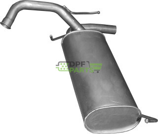 Koncový tlumič výfuku Suzuki SX4 1.5/1.6, Polmo 25.14 A, OE 14300-79J01 14300-80J00 71 743 881