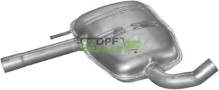 Střední tlumič výfuku VW Passat 1.8  88-96, Polmo 30.20 A, OE 357253409C 3A0253409B