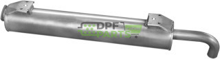 Koncový tlumič výfuku VW Transporter 1.7D 87-90, Polmo 30.28 A, OE 033251051B 033251051D