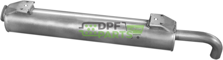 Koncový tlumič výfuku VW Transporter 1.7D 87-90, Polmo 30.28 A, OE 033251051B 033251051D