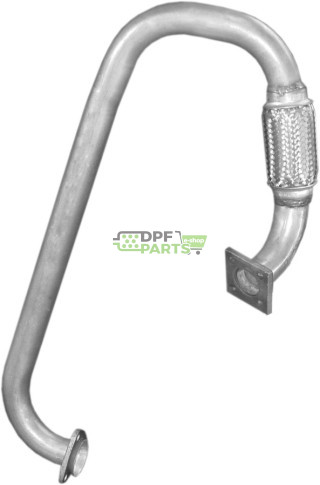 Rura kolektorowa VW Transporter 1.7D 87-90, Polmo 30.424 A, OE 033251171C