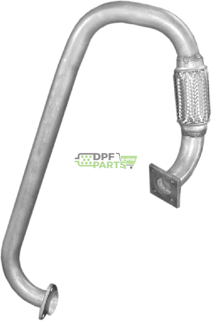 Rura kolektorowa VW Transporter 1.7D 87-90, Polmo 30.424 A, OE 033251171C