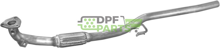 Rura kolektorowa VW Polo/Seat Ibiza  1.2-12V   02-, Polmo 30.433 A, OE 6Q0253091F