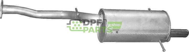 Koncový tlumič výfuku Subaru Forester 2.0 06/02-05/08, Polmo 46.16 A, OE 44300SA000 44300SA151 44300SA210