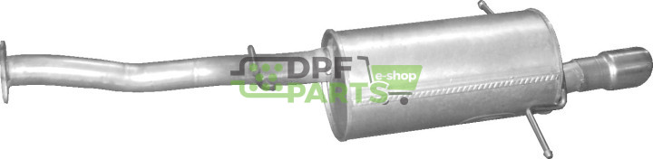 Koncový tlumič výfuku Subaru Forester 2.0 Turbo 02-, Polmo 46.19 A, OE 44305FC020