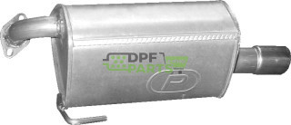 Koncový tlumič výfuku Subaru Legacy 2.5 16V AWD, Polmo 46.21 A, OE 44300AG020 44300AG060 44309AG020