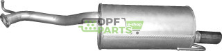 Koncový tlumič výfuku Subaru Legacy III 2.0/2.5, Polmo 46.25 A, OE 44300AE020