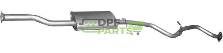 Střední tlumič výfuku Subaru Legacy 2.0 09/03-, Polmo 46.28 A, OE 44200AG000