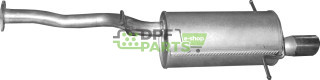 Koncový tlumič výfuku Subaru Forester 2.5 XT, Polmo 46.31 A, OE 44300SA041 44300SA050 44300SA051