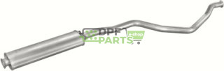 Střední tlumič výfuku PEUGEOT 405 1.9 - 19.97