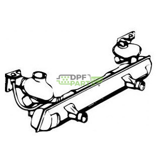 Tłumik środkowy - 113251053BD